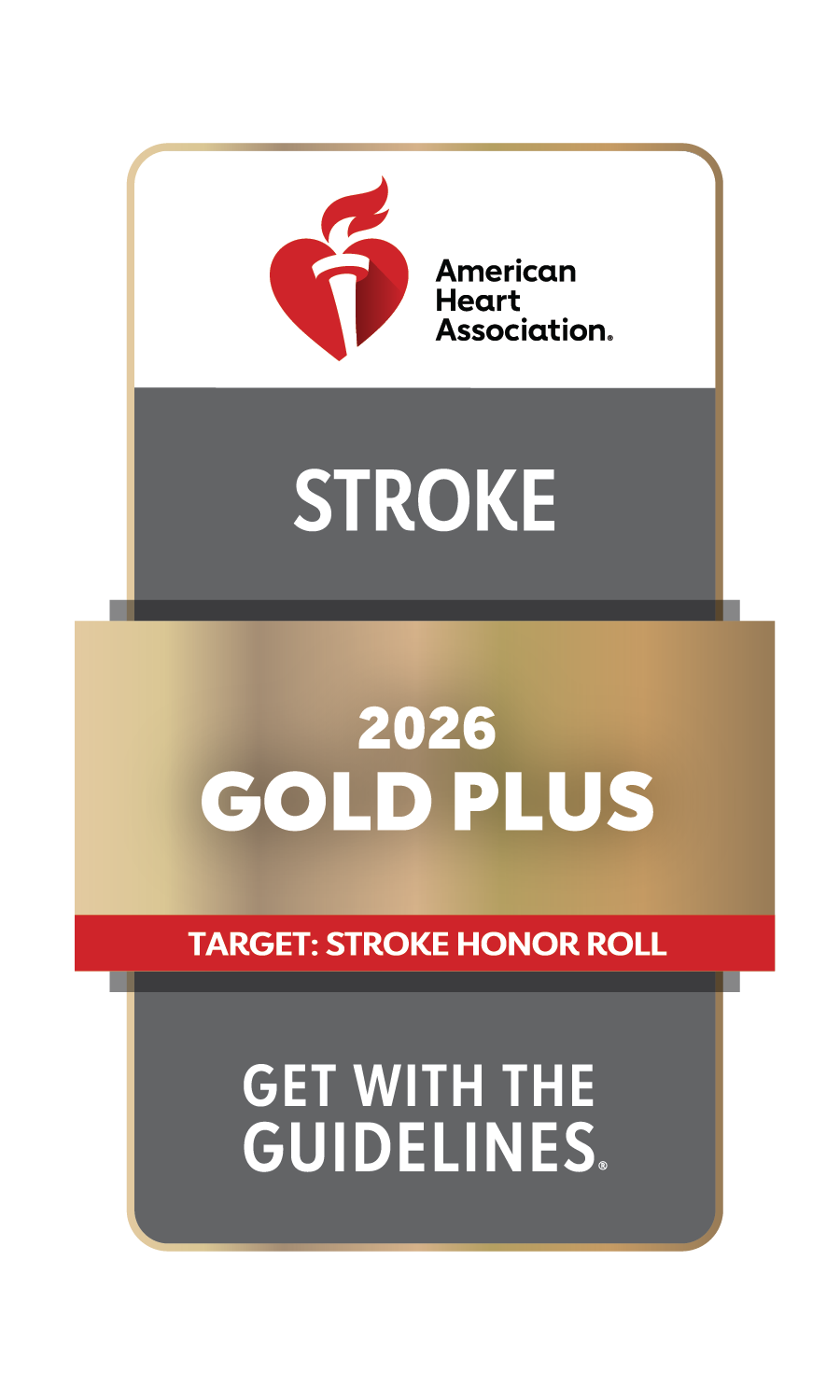 AHA Get With The Guidelines Gold Plus 